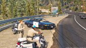 California Highway Patrol Skin Livery for Vapid Stanier 1.0