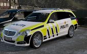 Mercedes E-Class Norwegian Police 2015