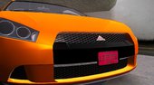 MP3 Plate for GTA V,MP3,GTA IV Cars