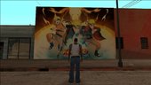 Naruto Shippuden Wall GTA SA
