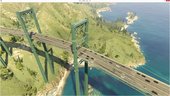 GTA 5 Bridges with traffic paths V2,for Liberty city rewind mod V2018