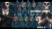 PAYDAY 2 - Sangres Skin Pack (+30 Variants)