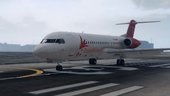 Fokker F70 Livery: Transnusa