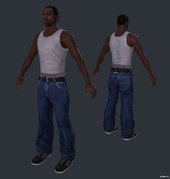 New Skin of Carl Johnson GTA Trilogy for GTA San Andreas V Beta
