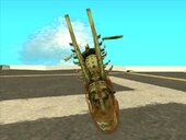 Vengeance's Hellcycle from Ghost Rider (PSP)