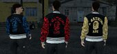 BAPE Satin Varsity Jacket