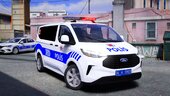 Ford Transit Custom 2025 Polis Aracı