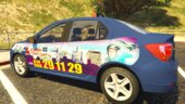 Dacia Logan: Gradski Taksi 014 [Replace | HQ]