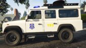 Land Rover Defender: Vatrogasci Spasioci - Sektor za vanredne situacije | Fire department of Serbia [Replace | ELS]
