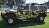 Hummer H2: Zandarmerija | Serbian Gendarmerie [Replace | ELS]