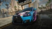 Mitsubishi Lancer Evo X Itasha REMIX