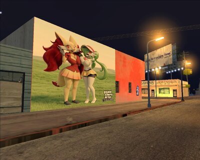 Waifu Mural v3