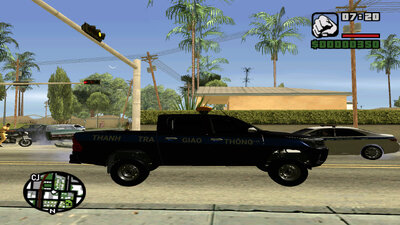 Vietnamese Road and Transport Inspectorate Pickup Truck