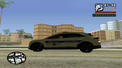 Vietnamese VinFast VF8 Traffic Police