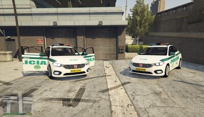 Fiat Tipo/Egea Colombian Police livery
