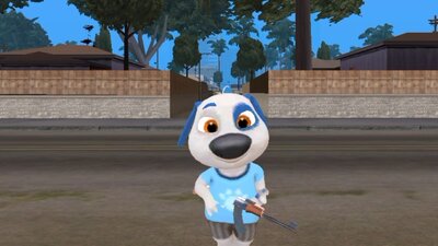 Talking Hank From My Talking Tom 2