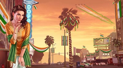 GTA India Independence Day Loading Screens