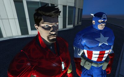 IRON MAN PRIME ARMOR v2 [ Addon Ped ]