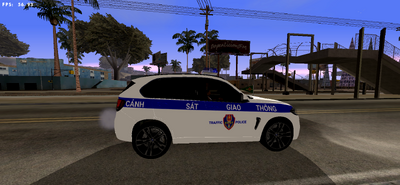 BMW X5 Traffic Police Vietnam For Mobile