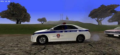 Toyota Camry Traffic Police Vietnam Fix Crash For Mobile