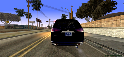 Mitsubishi Pajero Mobile Police V2 For Mobile