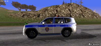 LC300 Traffic Police Vietnam For Mobile