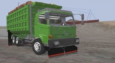 Hino 500 Dump Truck Indonesia