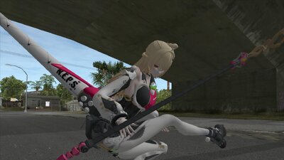 Cissia (with weapon) - Zenless Zone Zero