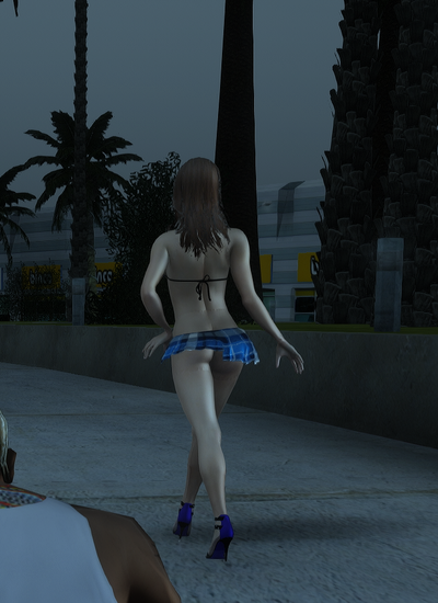 Hot Claire Skin