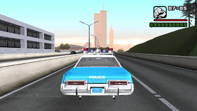 Dodge Monaco 1974 NYPD police car