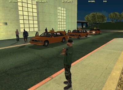 S6 LifeSituacion: Taxistas Y Peds Fuera de estacion Tren SF, Csa Ambiental