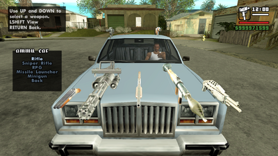 CAR MODIFICATION WEAPON