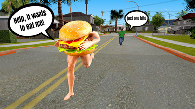 BurgerMan Skin