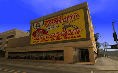 Unused Textures Of "Beat The Cock" Used In A Billboard