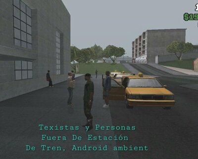 S6 LifeSituacion: Taxistas Y Peds Fuera de estacion Tren SF, Csa Ambiental