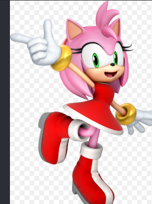 Amy Rose from Sonic The Hedgehog