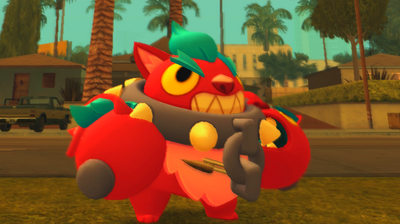 Cerberus Tick from Brawl Stars