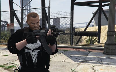 PUNISHER DELUXE v4  [ Addon PED ]