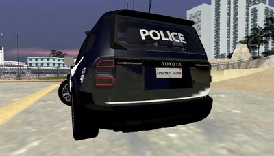 2024 Toyota Land Cruiser Police (Only DFF)