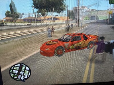 Lightning McQueen NASCAR Racing 2003 Season Cup 90 Skin