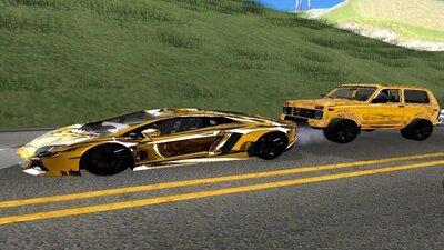 Lamborghini Aventador LP700-4 Gold Baku Luxury
