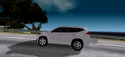 Mitsubishi Pajero Biển Xanh Có Đèn For Mobile