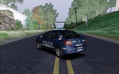 2020 Renault Logan Mendoza Police