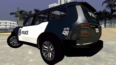 2024 Toyota Land Cruiser Police (Only DFF)