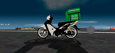 Wave 110 Tem Lửa Trắng Đen Thùng Grab For Mobile