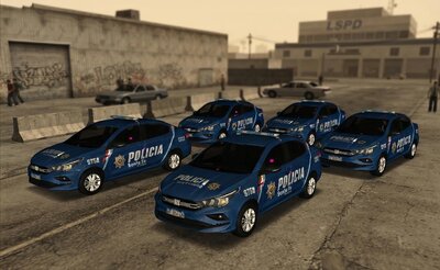 2021 Fiat Cronos Santa Fe Police