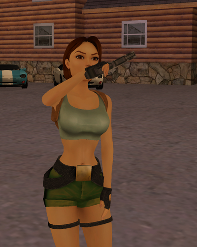 Lara Croft from Tomb Raider