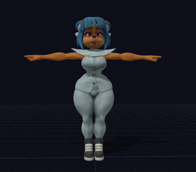 Megumi from Crash Bandicoot