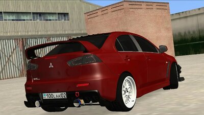 Mitsubishi Lancer Evolution X (Kazakh Sedan)