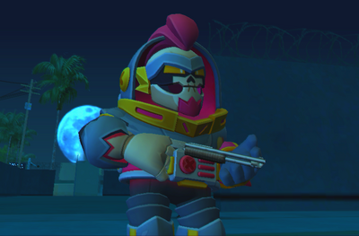 Terrornaut Damian from Brawl Stars